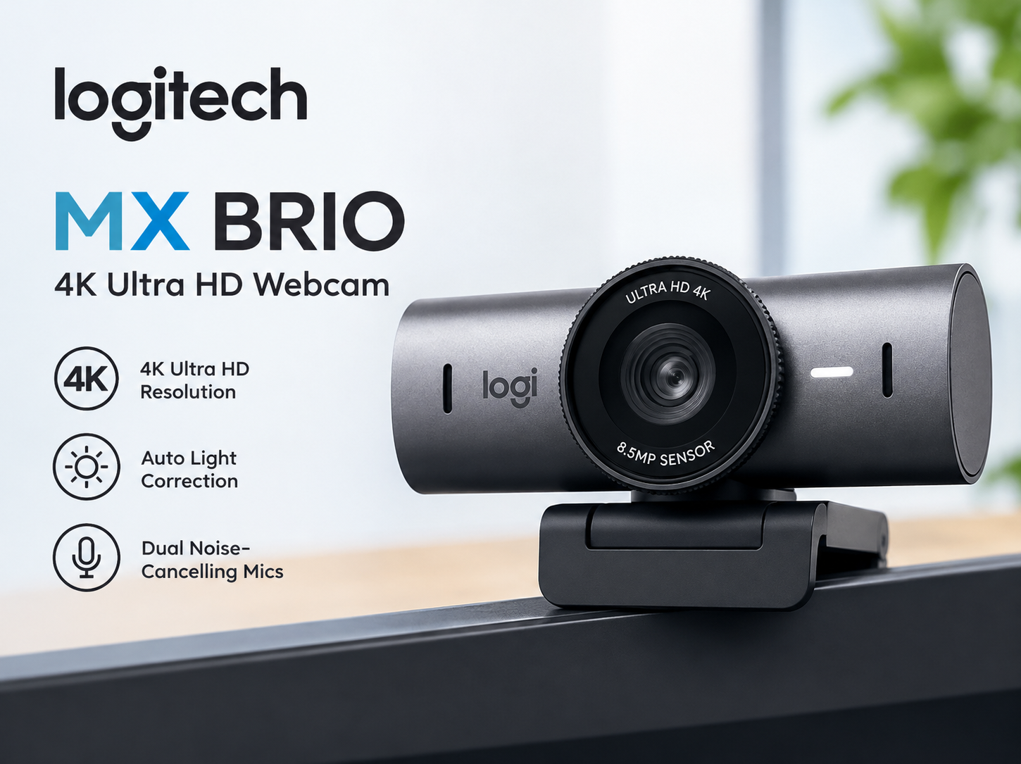 Logitech MX Brio 4K Webcam Purchase Kerala