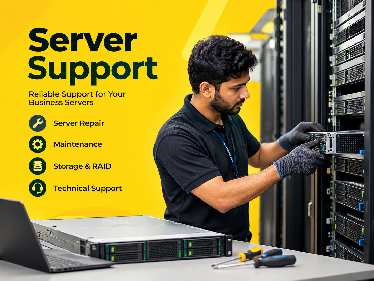 Server Support in Kerala